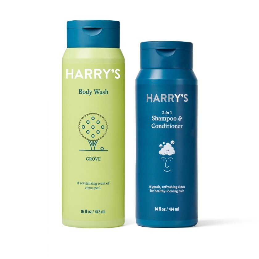 Harrys Hair Care Combo: Harrys 2-in-1 Shampoo & Conditioner + Sculpting Gel  - Nourish, Hydrate, Wash, and Style with This Powerful Combo Bundled with